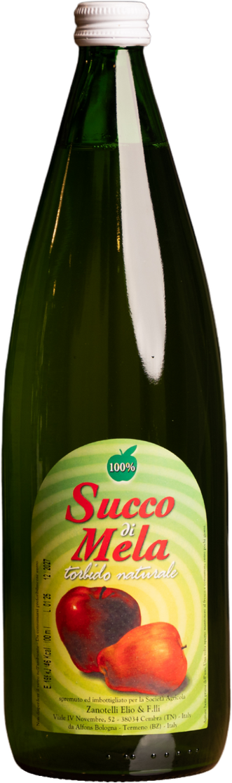 Bottiglia di succo di mela Zanotelli